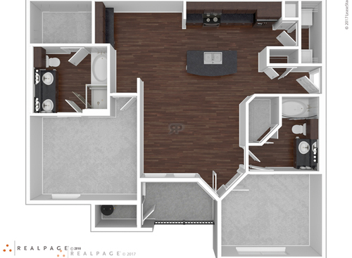 B2: Beds - 2: Baths - 2: SqFt Range - 1102 to 1102