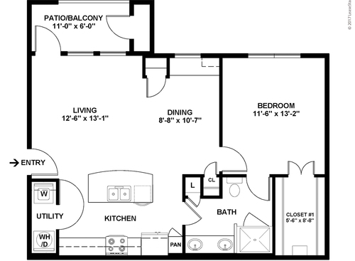 A4: Beds - 1: Baths - 1: SqFt Range - 759 to 759