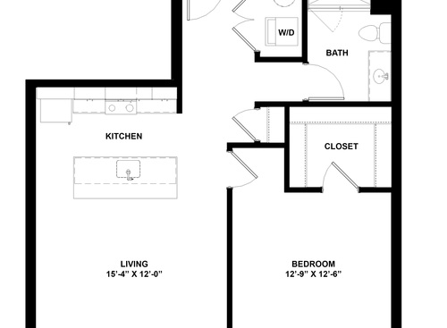 Camden: Beds - 1: Baths - 1: SqFt Range - 777 to 1043