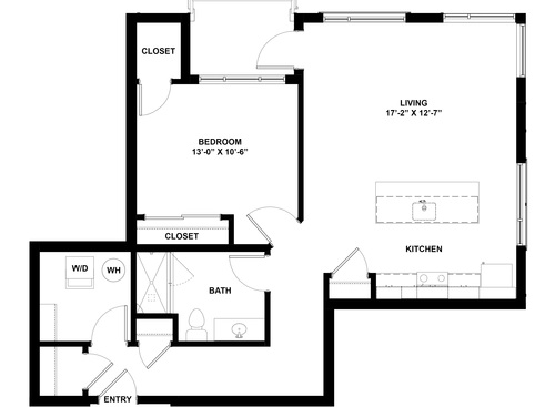 Dermott: Beds - 1: Baths - 1: SqFt Range - 924 to 945