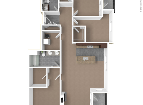 Wicklow: Beds - 3: Baths - 2: SqFt Range - 1485 to 1687