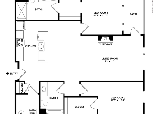 Malone: Beds - 2: Baths - 2: SqFt Range - 1250 to 1250