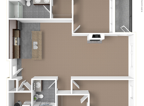 Malone: Beds - 2: Baths - 2: SqFt Range - 1250 to 1250