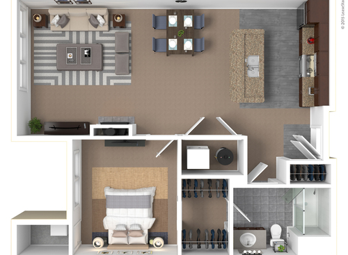 Caldwell: Beds - 1: Baths - 1: SqFt Range - 881 to 881