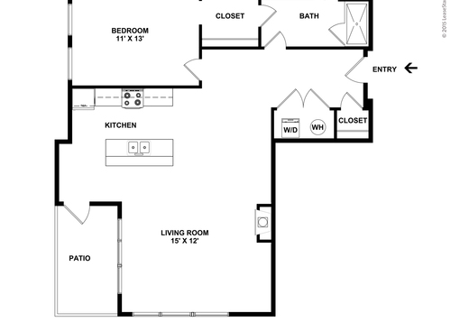 Cobblestone: Beds - 1: Baths - 1: SqFt Range - 972 to 972