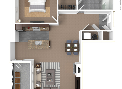 Cobblestone: Beds - 1: Baths - 1: SqFt Range - 972 to 972