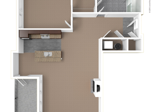 Cobblestone: Beds - 1: Baths - 1: SqFt Range - 972 to 972
