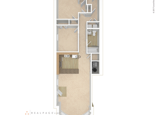 2 Bedroom: Beds - 2: Baths - 1: SqFt Range - 859 to 859