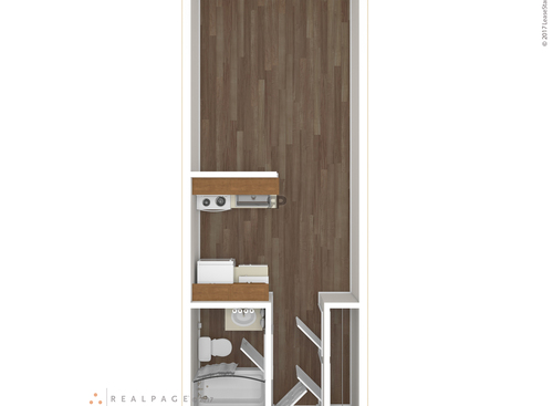 The Stratford: Beds - Studio: Baths - 1: SqFt Range - 372 to 372