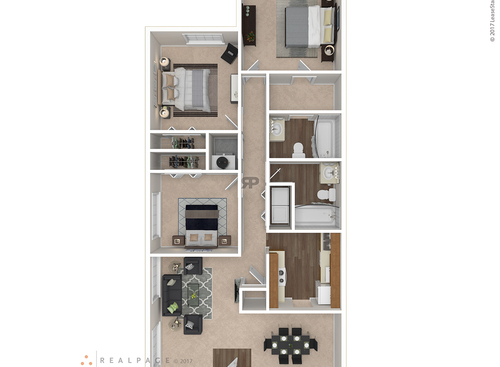 The Cambridge: Beds - 3: Baths - 2: SqFt Range - 1200 to 1200