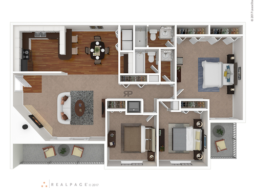 The Cambridge: Beds - 3: Baths - 2: SqFt Range - 1350 to 1350