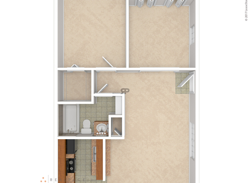 The Alder: Beds - 1: Baths - 1: SqFt Range - 762 to 762