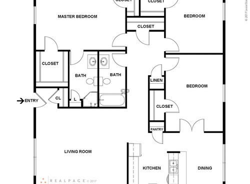 The Cambridge: Beds - 3: Baths - 2: SqFt Range - 1428 to 1428