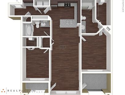 B4 - Redbud: Beds - 2: Baths - 2: SqFt Range - 1098 to 1098