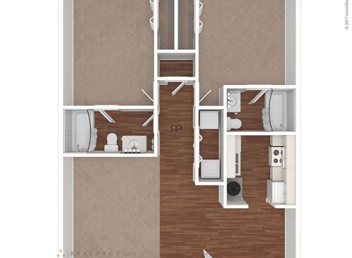 The Belmont: Beds - 2: Baths - 2: SqFt Range - 1000 to 1000