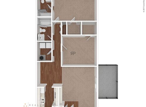 The Byland: Beds - 2: Baths - 2: SqFt Range - 1030 to 1030