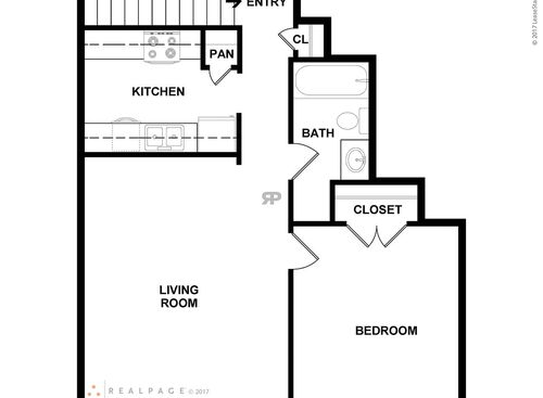 1 Bedroom, 1 Bath: Beds - 1: Baths - 1: SqFt Range - 690 to 690