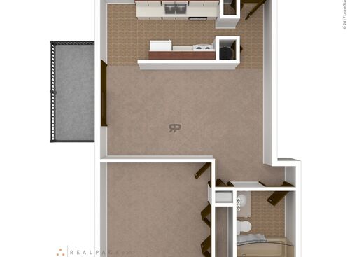 The Ayers: Beds - 1: Baths - 1: SqFt Range - 625 to 625