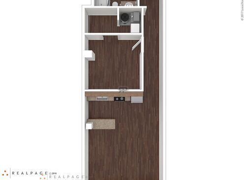 1 Bedroom, 1 Bath: Beds - 1: Baths - 1: SqFt Range - 695 to 695