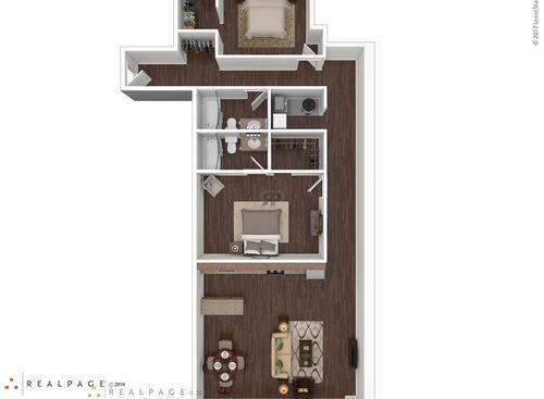 2 Bedroom 2 bath: Beds - 2: Baths - 2: SqFt Range - 1340 to 1340