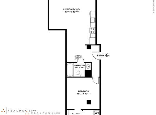 1 Bedroom, 1 Bath: Beds - 1: Baths - 1: SqFt Range - 684 to 684