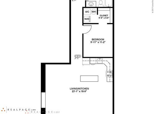 1 Bedroom, 1 Bath: Beds - 1: Baths - 1: SqFt Range - 789 to 789