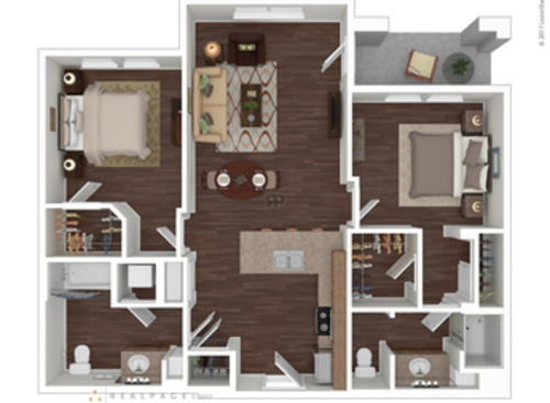 TWO.4L W/ 4 Car Garage: Beds - 2: Baths - 2: SqFt Range - 1111 to 1111