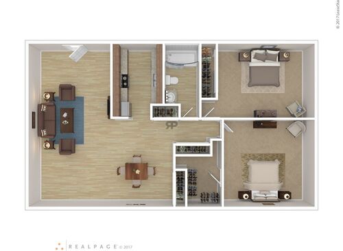 Carmel Pines: Beds - 2: Baths - 1: SqFt Range - 890 to 890
