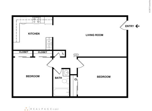 Monterey Pines: Beds - 2: Baths - 1: SqFt Range - 850 to 850