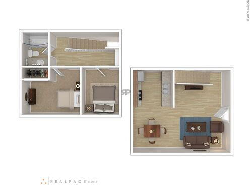 Sequoia Pines: Beds - 2: Baths - 1: SqFt Range - 946 to 946