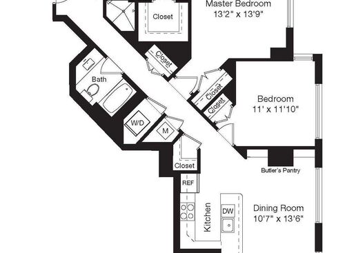 2 Bed/Den/2 Bath 1492: Beds - 2: Baths - 2: SqFt Range - 1492 to 1492