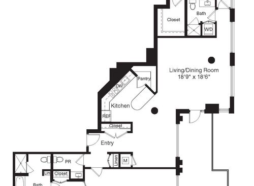 2 Bed/2 Bath 1409: Beds - 2: Baths - 2: SqFt Range - 1409 to 1409