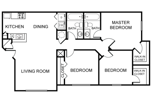 C2: Beds - 3: Baths - 2: SqFt Range - 1113 to 1113