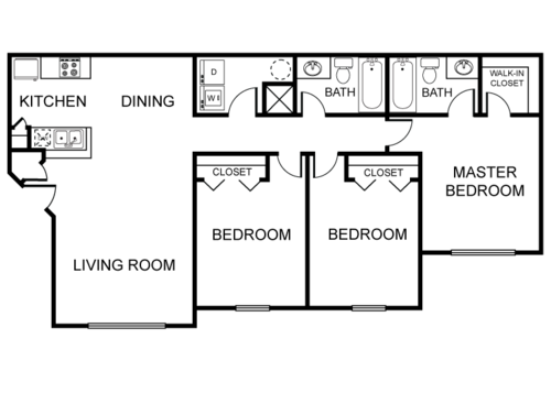C3: Beds - 3: Baths - 2: SqFt Range - 1154 to 1154