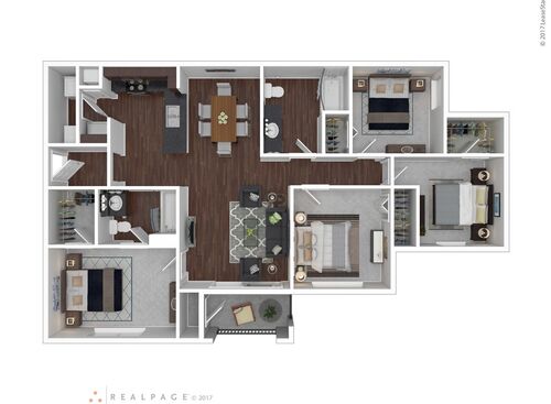 D: Beds - 4: Baths - 2: SqFt Range - 1295 to 1295