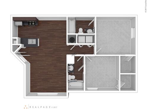 B2: Beds - 2: Baths - 2: SqFt Range - 943 to 943