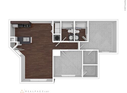 B3: Beds - 2: Baths - 2: SqFt Range - 968 to 968