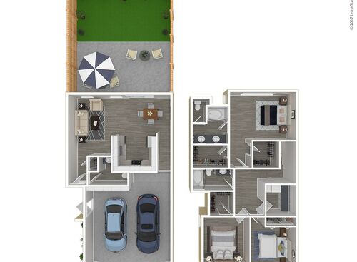 Sonoma: Beds - 3: Baths - 2.5: SqFt Range - 1541 to 1541