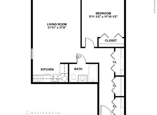 1 Bedroom HDC: Beds - 1: Baths - 1: SqFt Range - 500 to 500