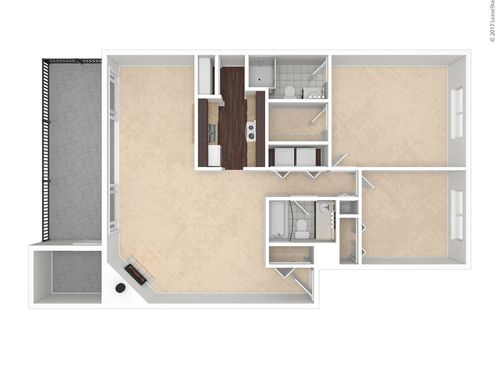 Harlow: Beds - 2: Baths - 2: SqFt Range - 1115 to 0