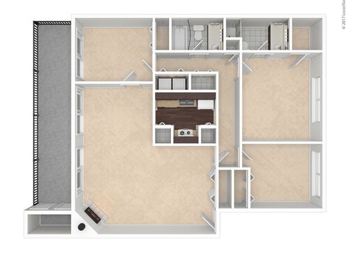 Ultimate Boyer: Beds - 3: Baths - 2: SqFt Range - 1360 to 1360
