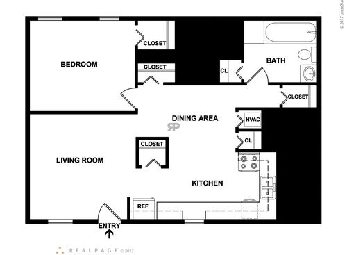 1 Bedroom 1 Bath: Beds - 1: Baths - 1: SqFt Range - 652 to 652