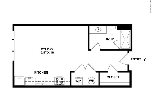 Antrim: Beds - Studio: Baths - 1: SqFt Range - 531 to 531
