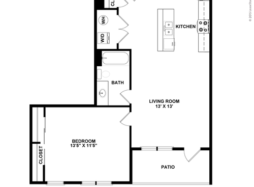 Barrett: Beds - 1: Baths - 1: SqFt Range - 901 to 901