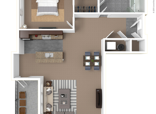 Cobblestone: Beds - 1: Baths - 1: SqFt Range - 972 to 972