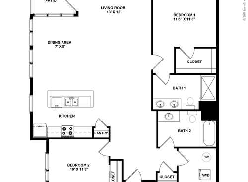 McGown: Beds - 2: Baths - 2: SqFt Range - 1326 to 1326