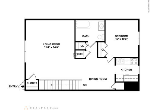 1T: Beds - 1: Baths - 1: SqFt Range - 500 to 500