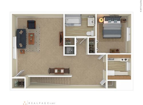 1WU: Beds - 1: Baths - 1: SqFt Range - 500 to 500