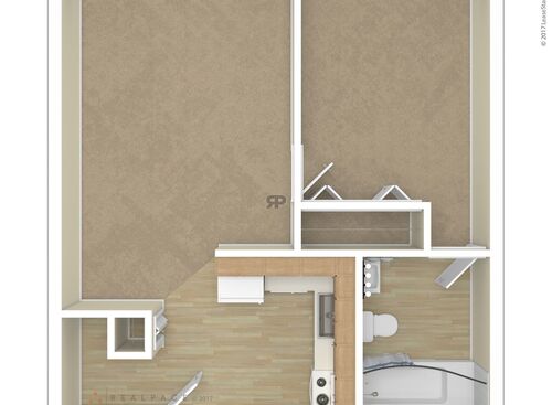 One Bedroom: Beds - 1: Baths - 1: SqFt Range - 500 to 500