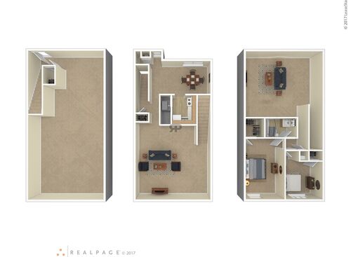 Two Bedroom: Beds - 2: Baths - 1: SqFt Range - 600 to 600